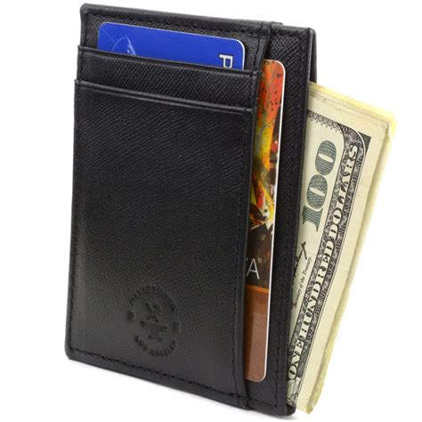 ultra thin rfid protected leather wallet case|wallet leather edition.